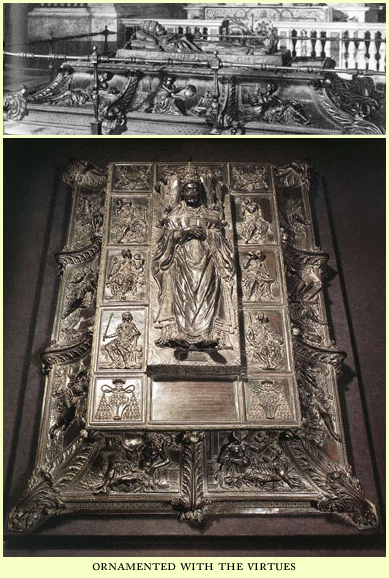 ornamented with the virtues